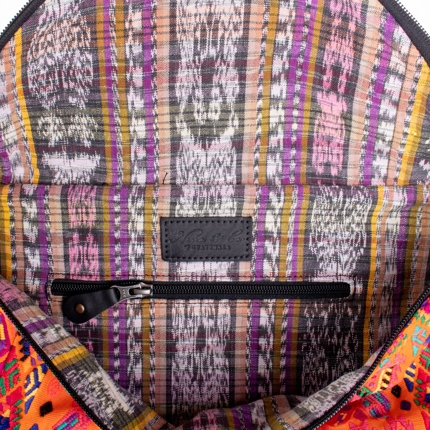 ETHAN BAG - OOAK HUIPIL - BLACK - NO. 200497