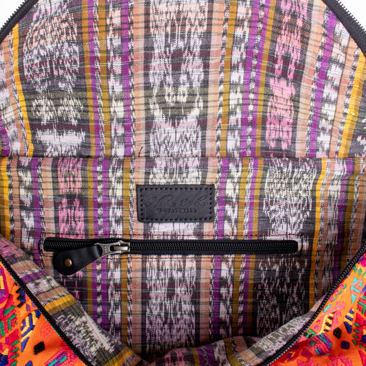 ETHAN BAG - OOAK HUIPIL - BLACK - NO. 200497
