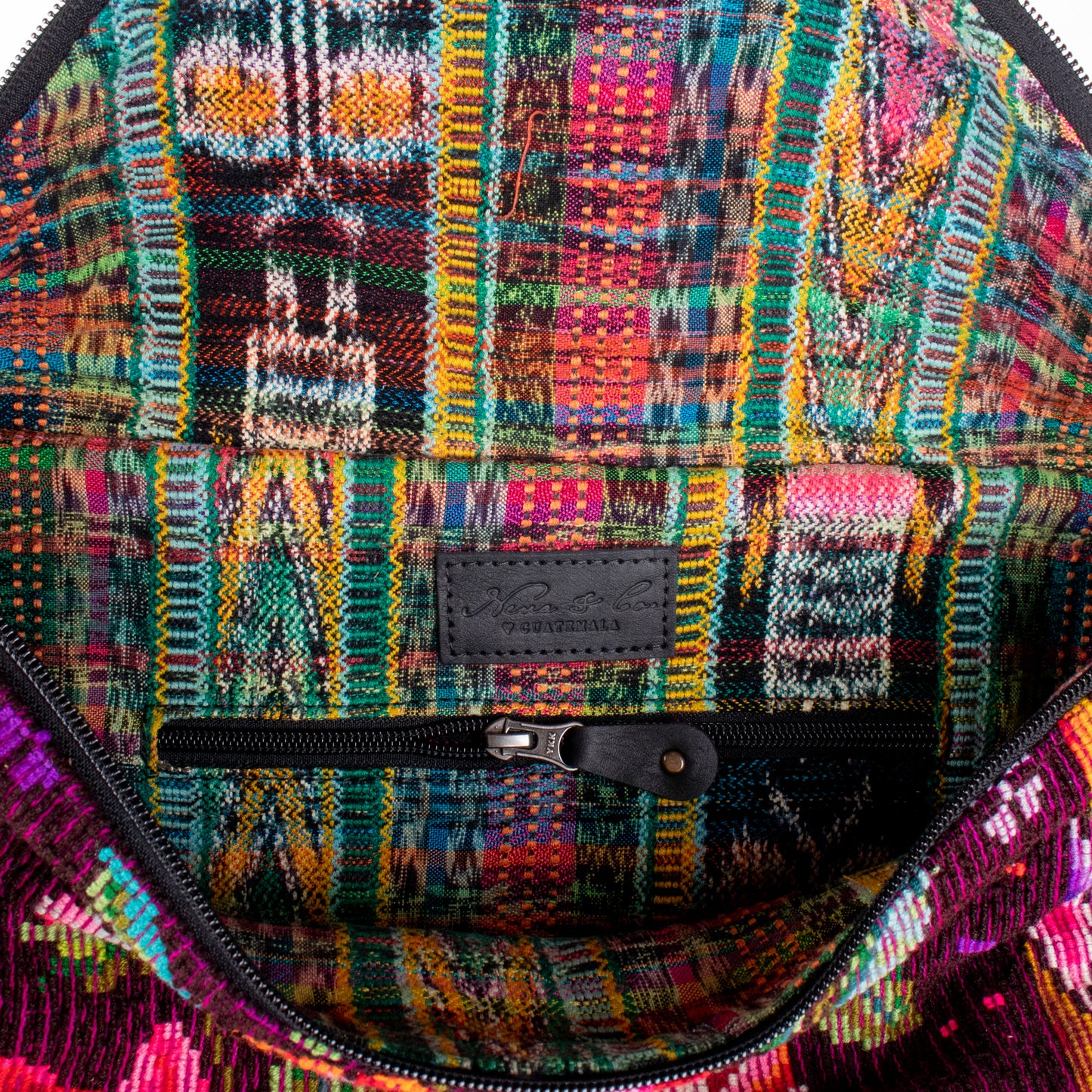 ETHAN BAG - OOAK HUIPIL - BLACK - NO. 200498