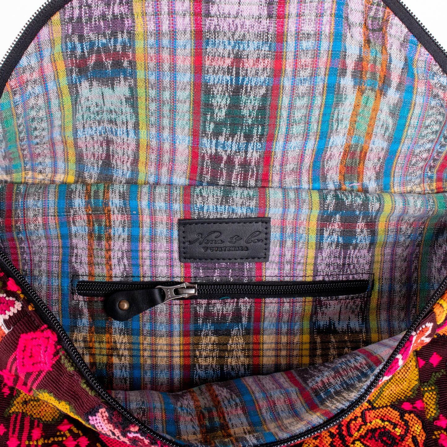 ETHAN BAG - OOAK HUIPIL - BLACK - NO. 200499
