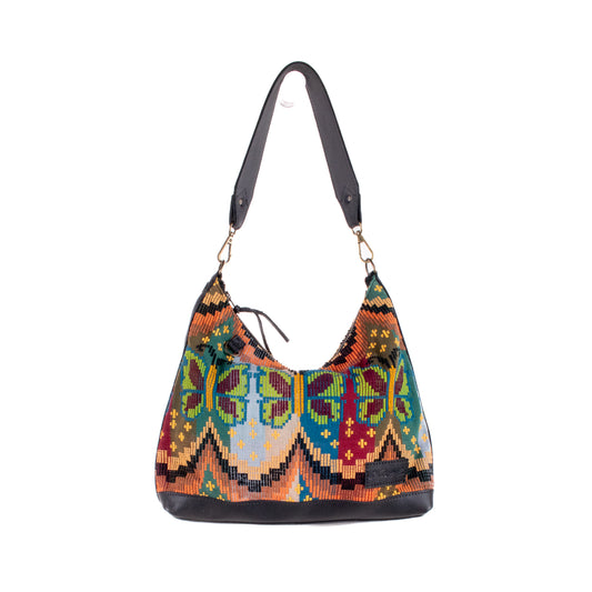 SMALL PENELOPE BAG - H&S BUTTERFLY - BLACK - NO. 200507