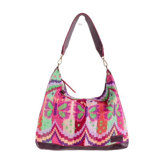 PENELOPE BAG - H&S BUTTERFLY - VINO TINTO - NO. 200518