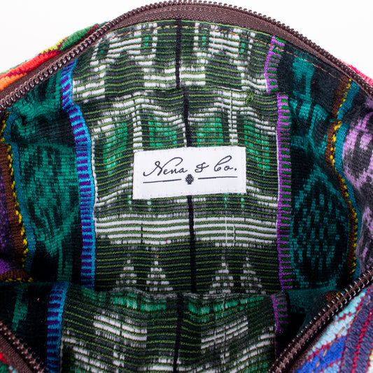 WANDER CROSSBODY SET - OOAK HUIPIL - CAFE - NO. 200521