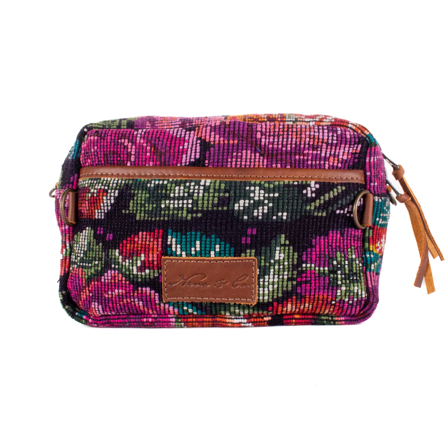 WANDER CROSSBODY SET - OOAK HUIPIL - CAFE - NO. 200529