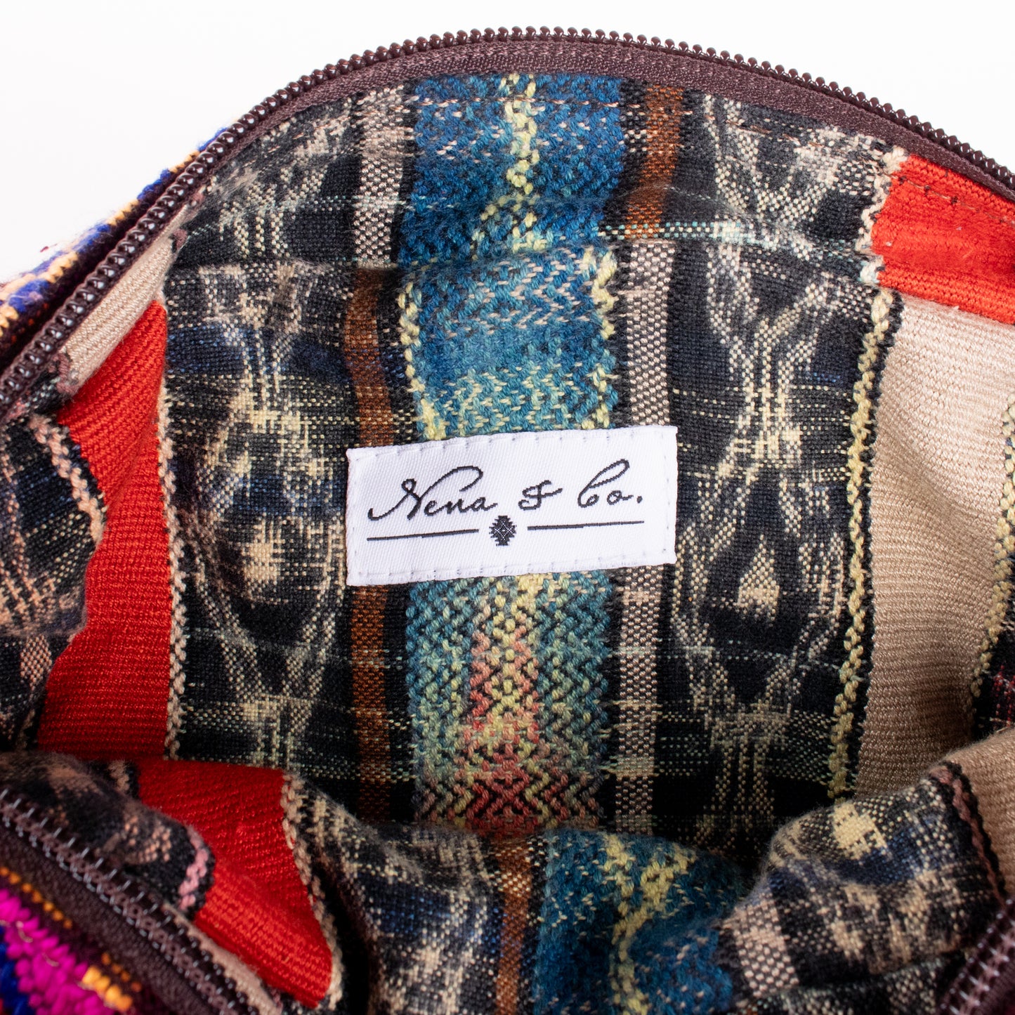 WANDER CROSSBODY SET - OOAK HUIPIL - CAFE - NO. 200530
