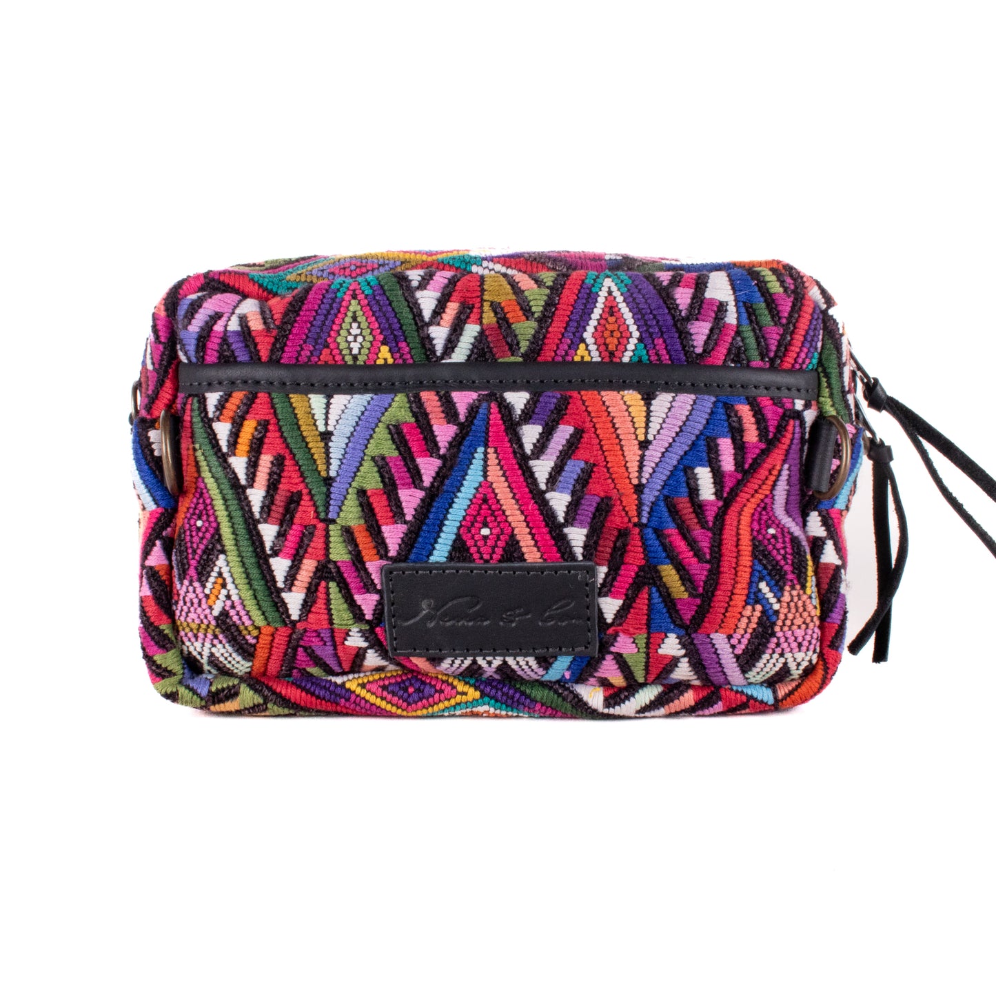 WANDER CROSSBODY SET - OOAK HUIPIL - BLACK - NO. 200531