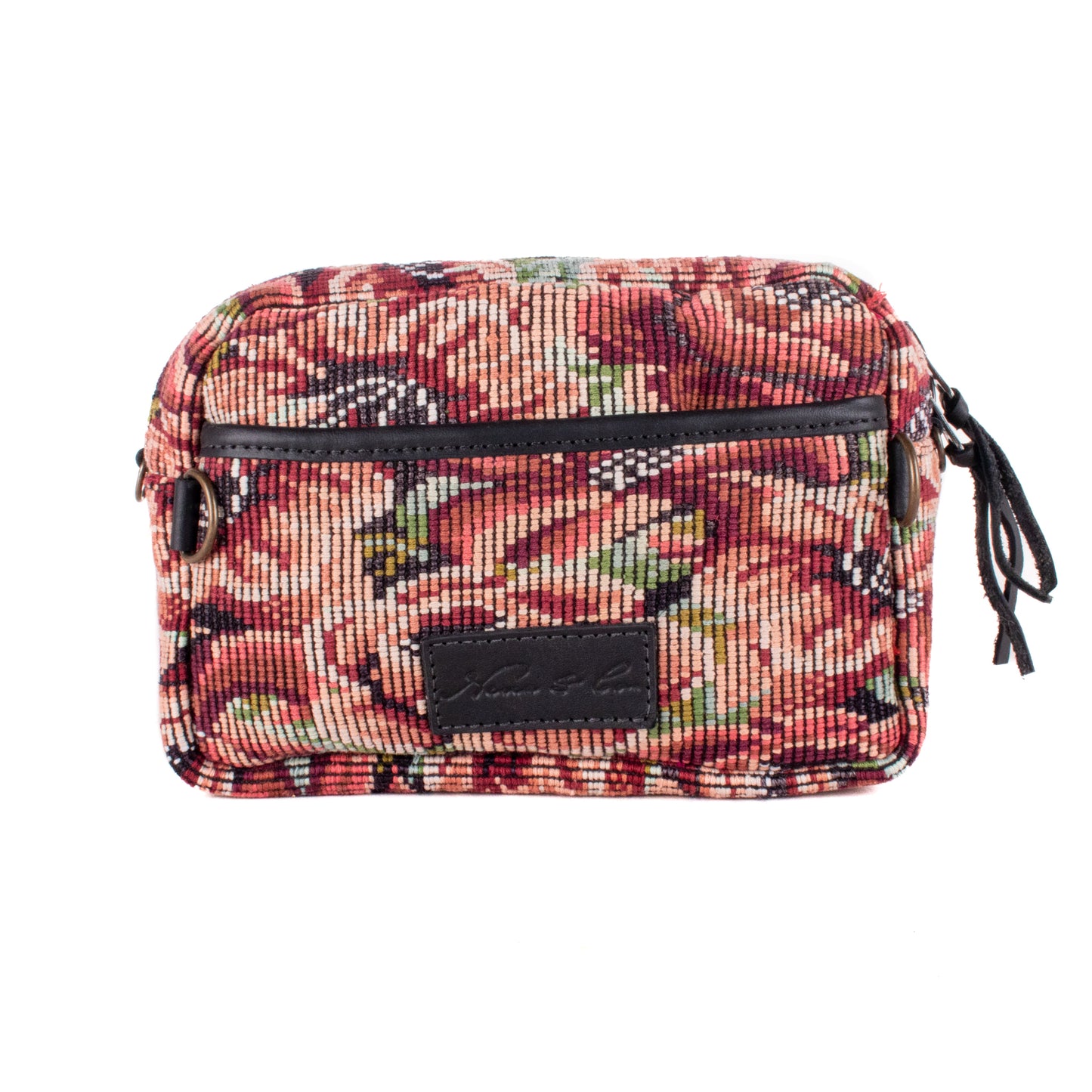 WANDER CROSSBODY SET - OOAK HUIPIL - BLACK - NO. 200533