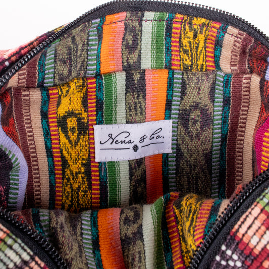 WANDER CROSSBODY SET - OOAK HUIPIL - BLACK - NO. 200533