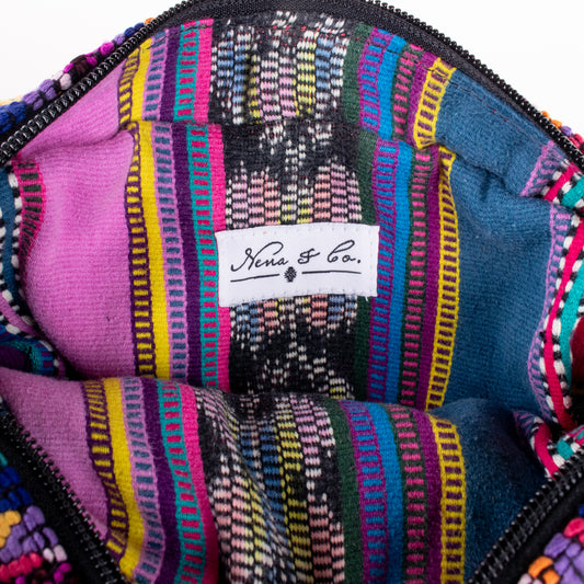 WANDER CROSSBODY SET - OOAK HUIPIL - BLACK - NO. 200534