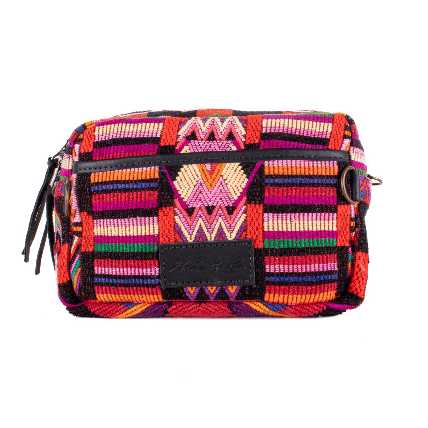 WANDER CROSSBODY SET - OOAK HUIPIL - BLACK - NO. 200535
