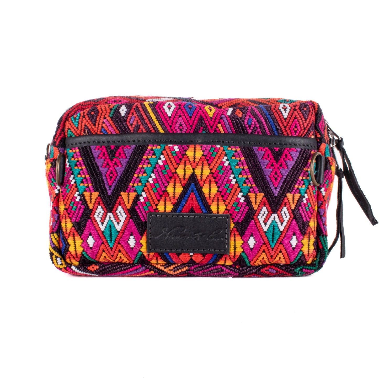 WANDER CROSSBODY SET - OOAK HUIPIL - BLACK - NO. 200538