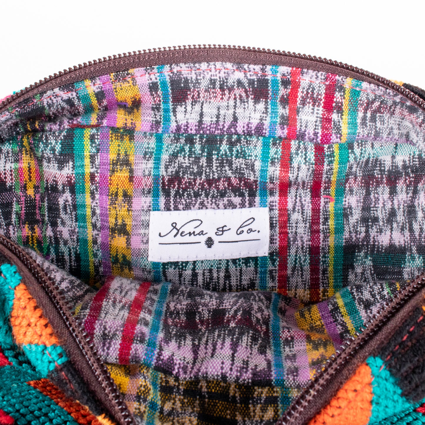 WANDER CROSSBODY SET - OOAK HUIPIL - MAGENTA - NO. 200545