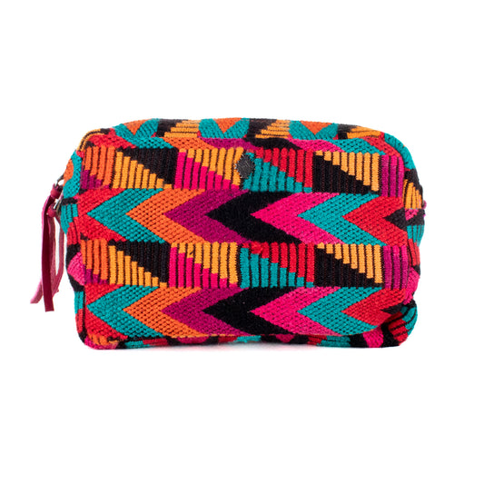 WANDER CROSSBODY SET - OOAK HUIPIL - MAGENTA - NO. 200545