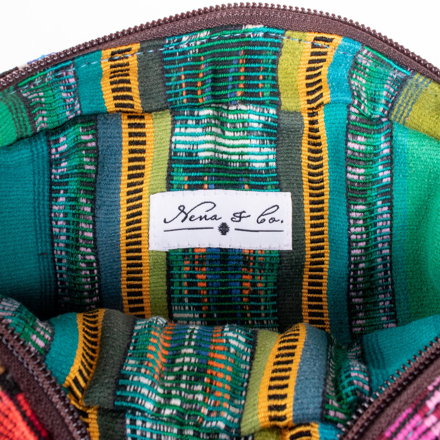 WANDER CROSSBODY SET - OOAK HUIPIL - CERULEAN - NO. 200548