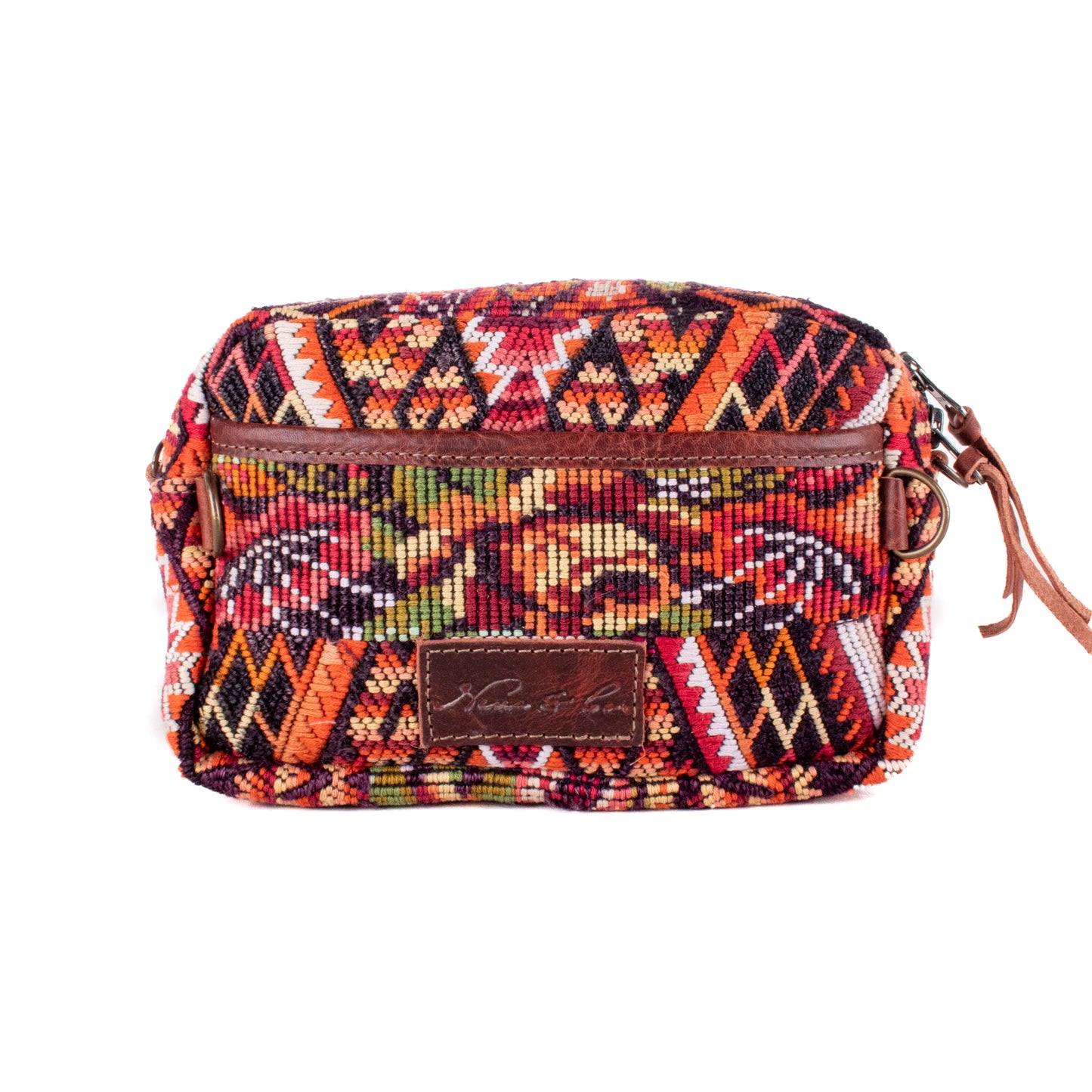 WANDER CROSSBODY SET - OOAK HUIPIL - COPPER - NO. 200550