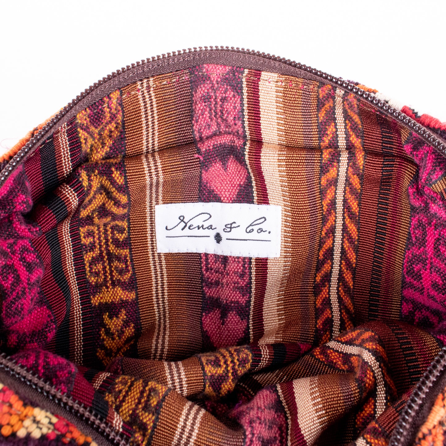 WANDER CROSSBODY SET - OOAK HUIPIL - COPPER - NO. 200550