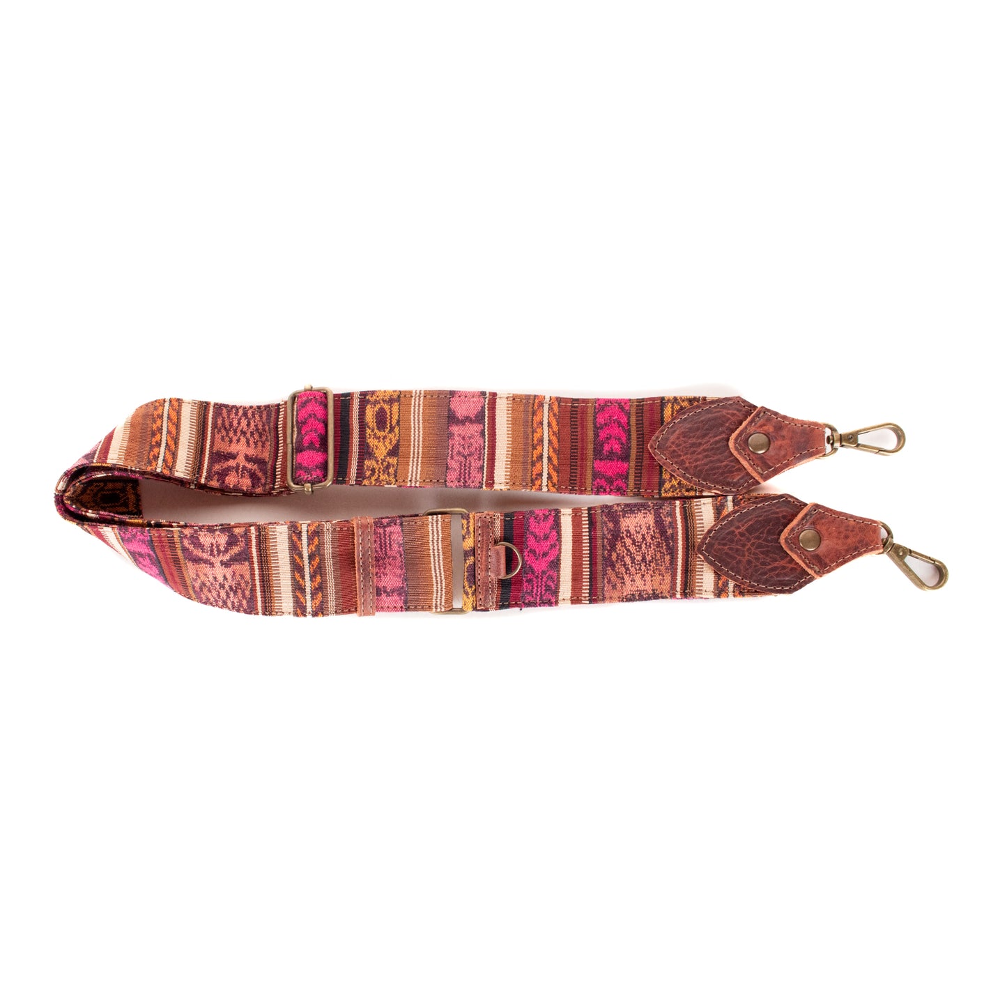 WANDER CROSSBODY SET - OOAK HUIPIL - COPPER - NO. 200550