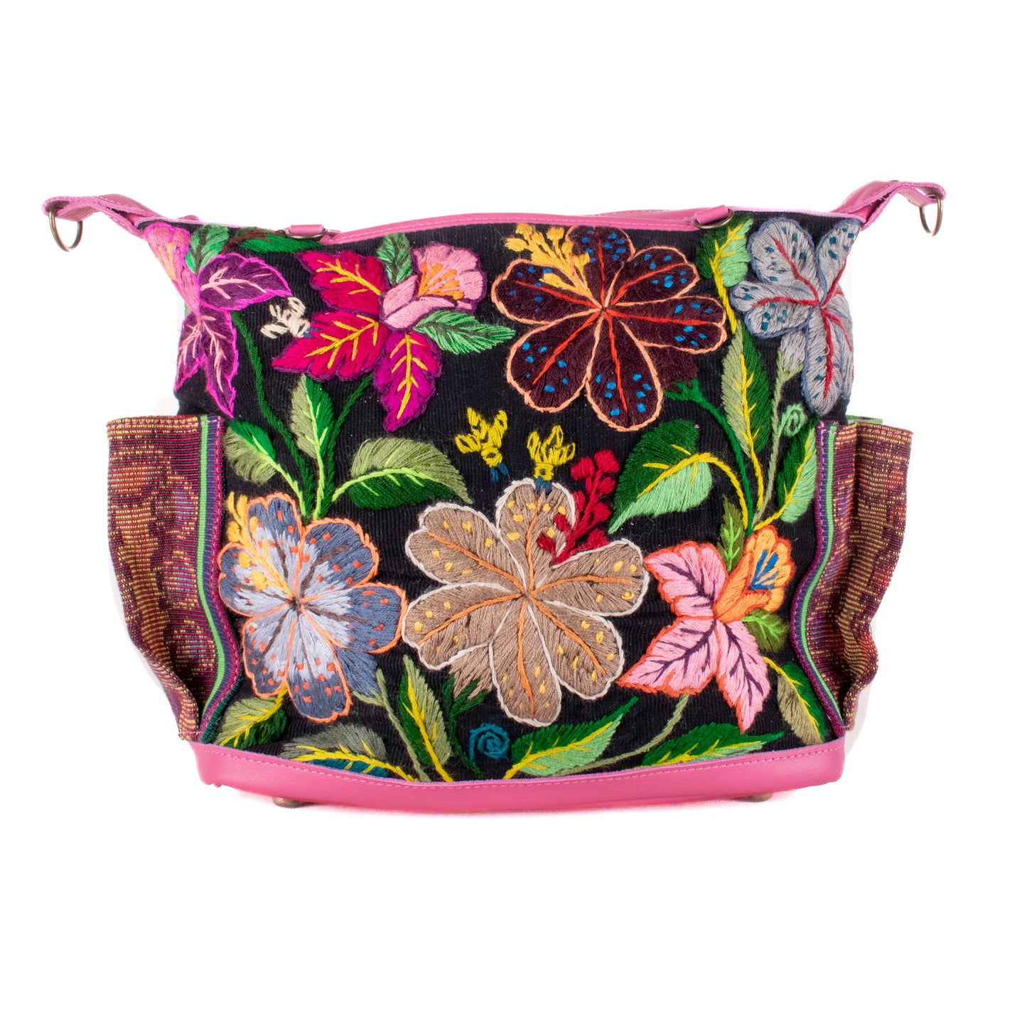 BEATRIZ MCDB + DIAMANTE STRAP - H&S EMBROIDERED FLORAL - JAZZY - NO. 200557