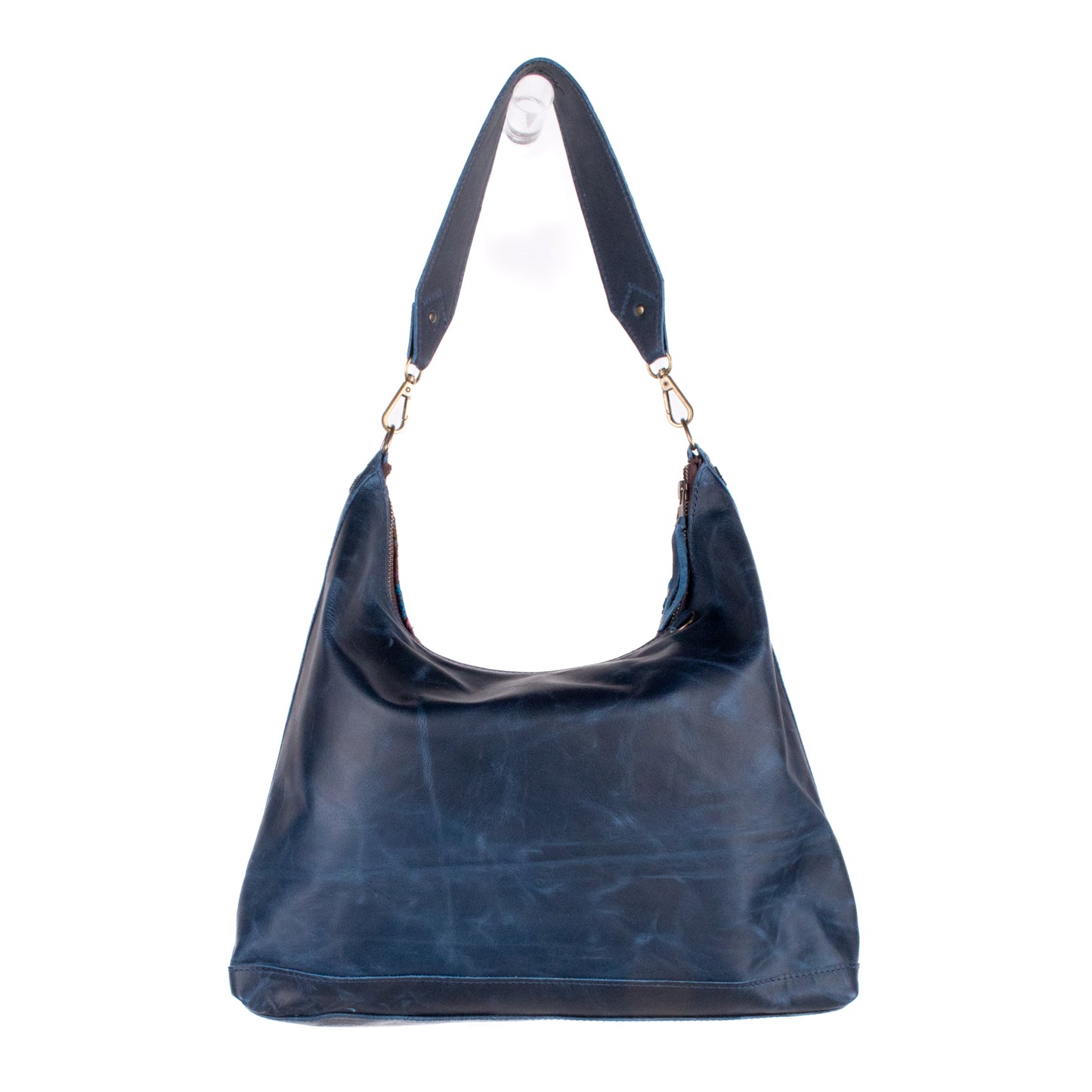 PENELOPE BAG - H&S EMBROIDERED FLORAL - NAVY - NO. 200573