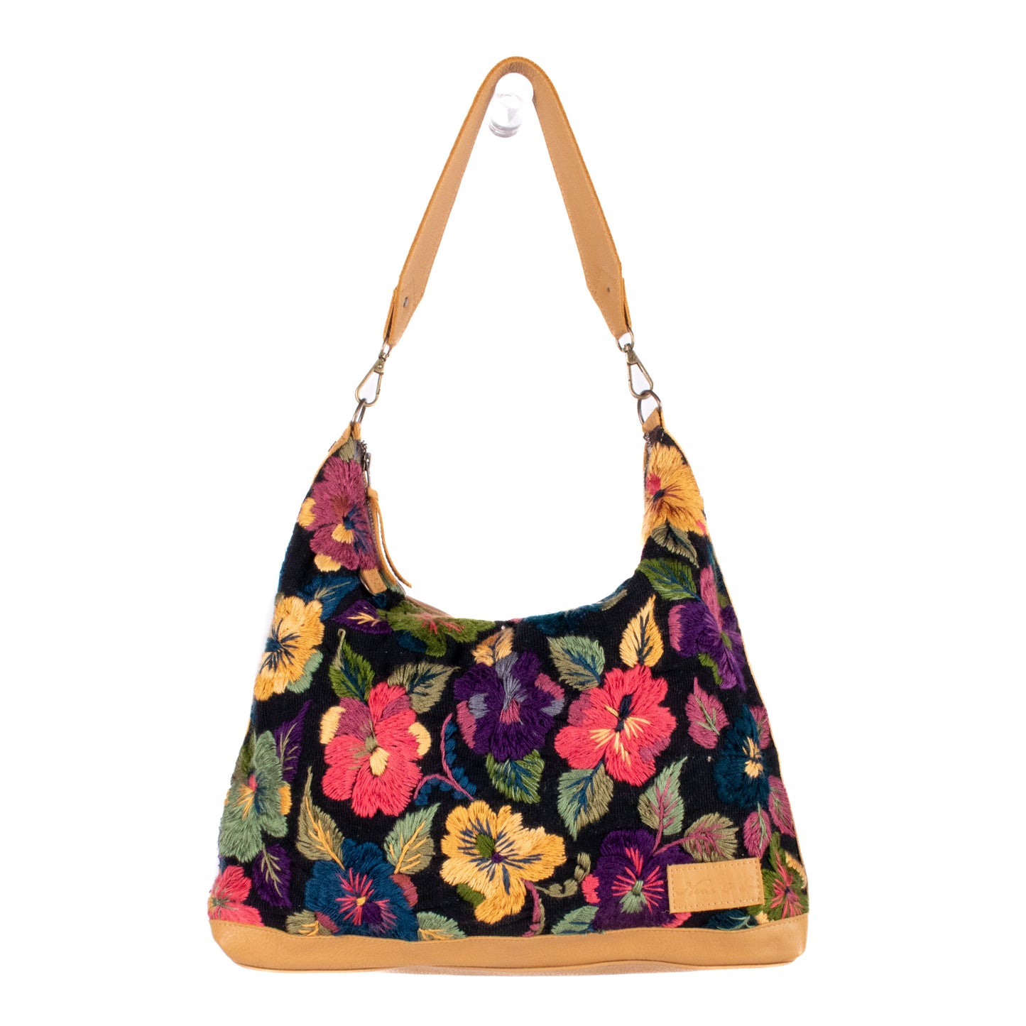 PENELOPE BAG - H&S EMBROIDERED FLORAL - BARCELONA - NO. 200574