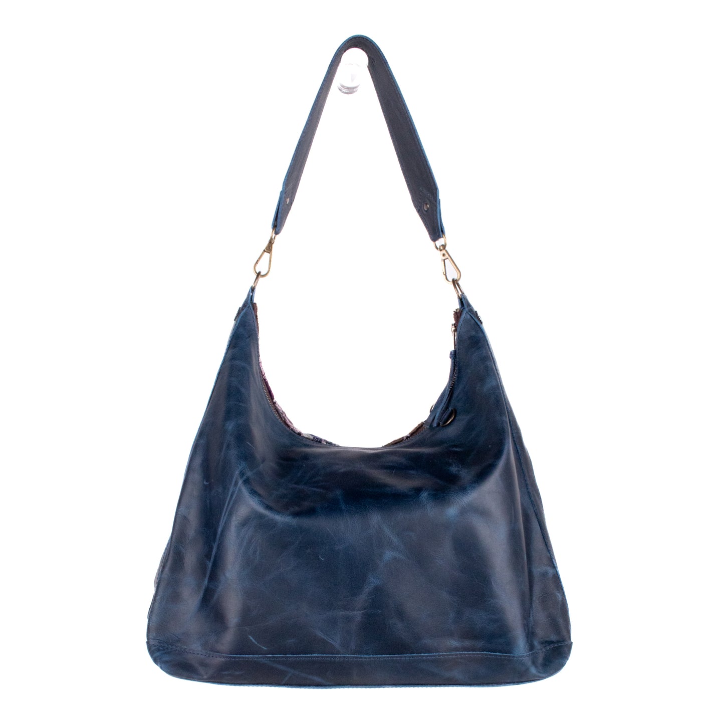 PENELOPE BAG - H&S EMBROIDERED FLORAL - NAVY - NO. 200579