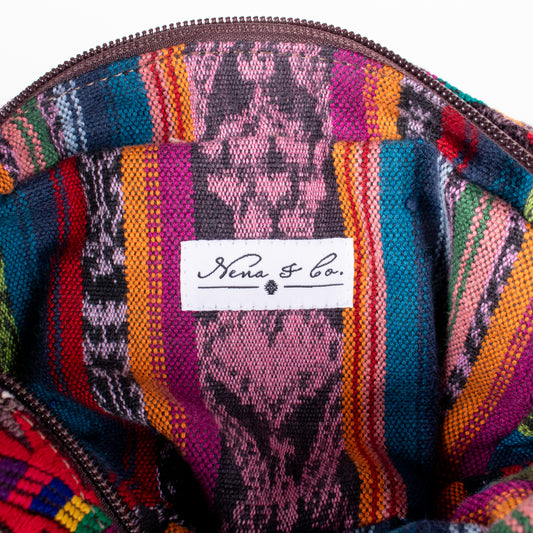WANDER BAG - OOAK HUIPIL - CAFE - NO. 200582