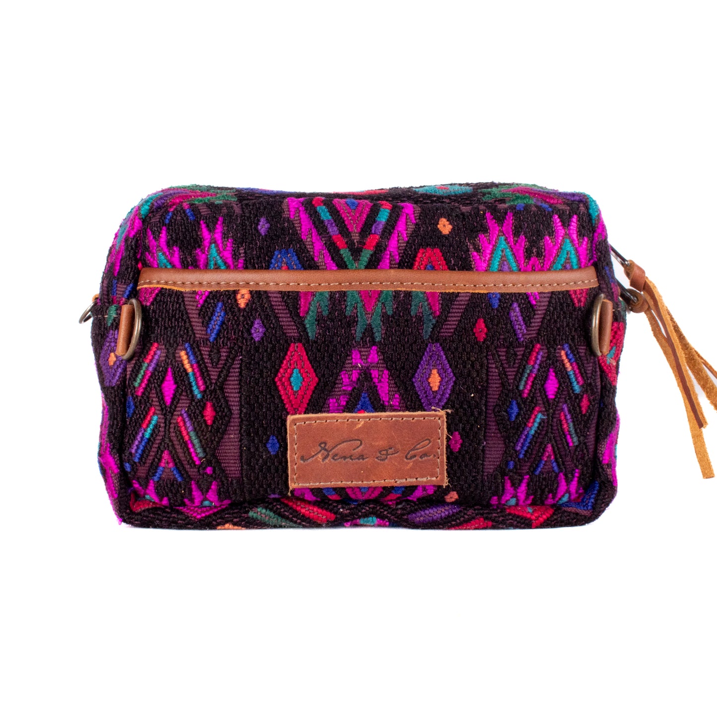 WANDER BAG - OOAK HUIPIL - CAFE - NO. 200583
