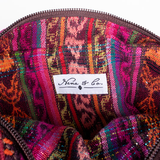 WANDER BAG - OOAK HUIPIL - CAFE - NO. 200585