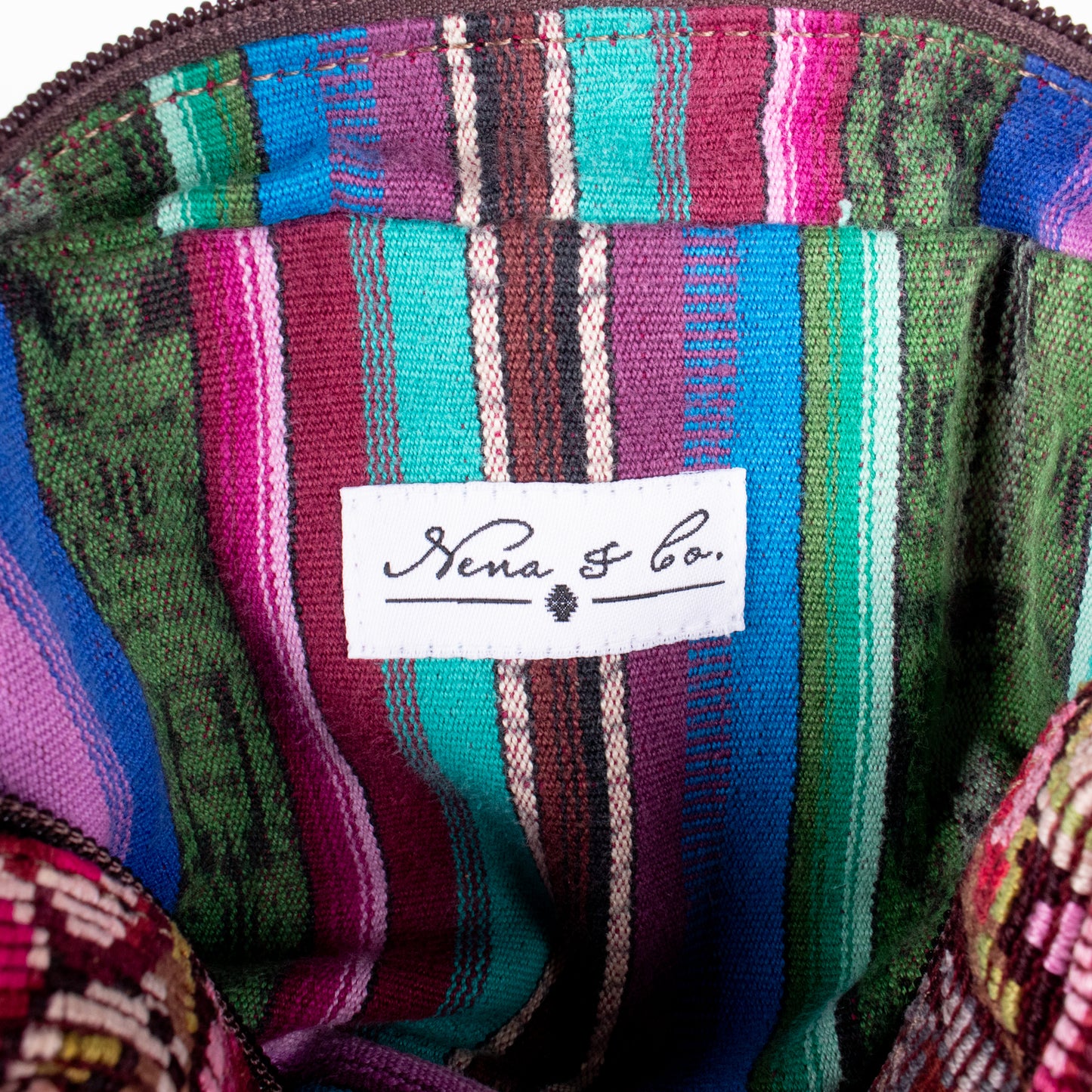 WANDER BAG - OOAK HUIPIL - CAFE - NO. 200586