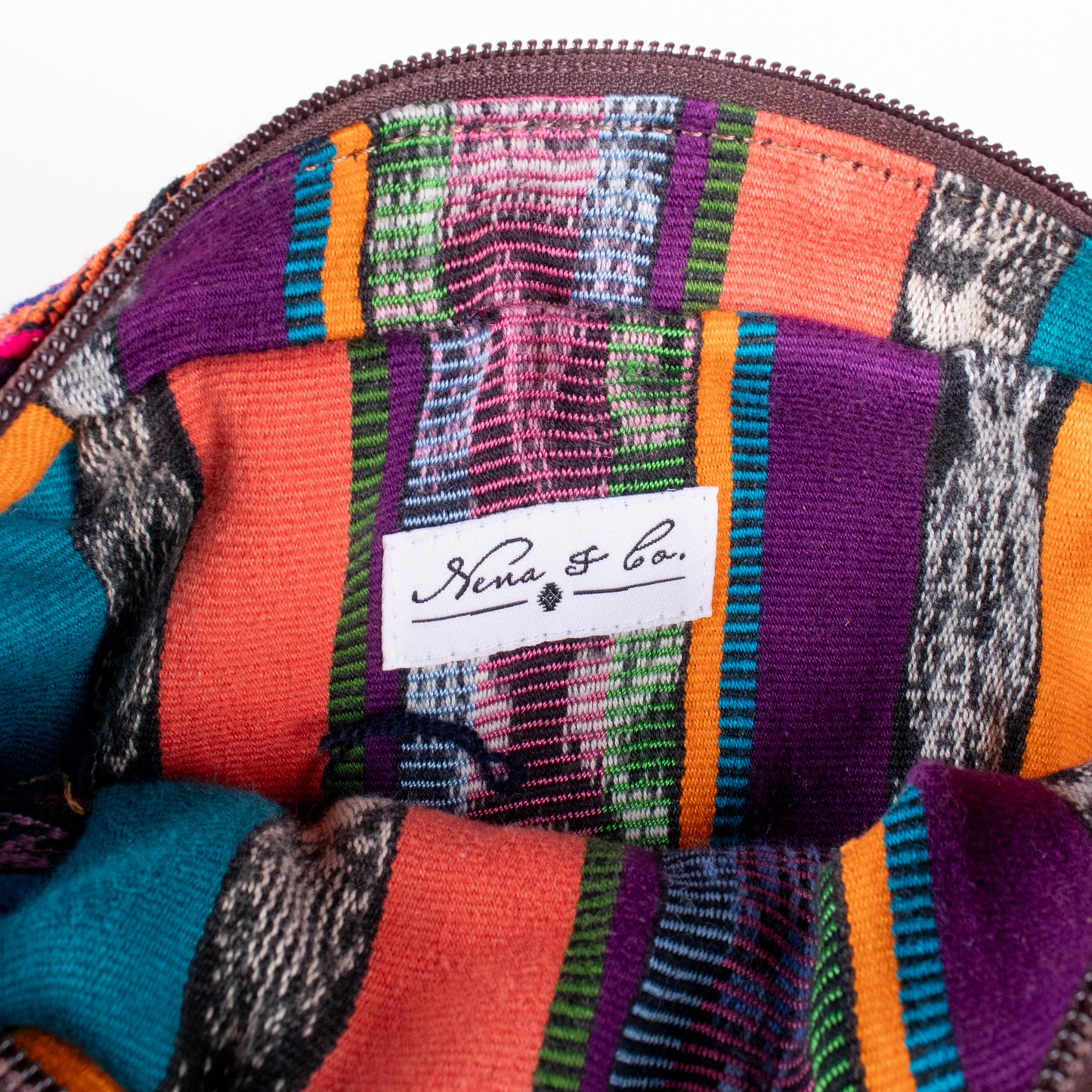 WANDER BAG - OOAK HUIPIL - CAFE - NO. 200589