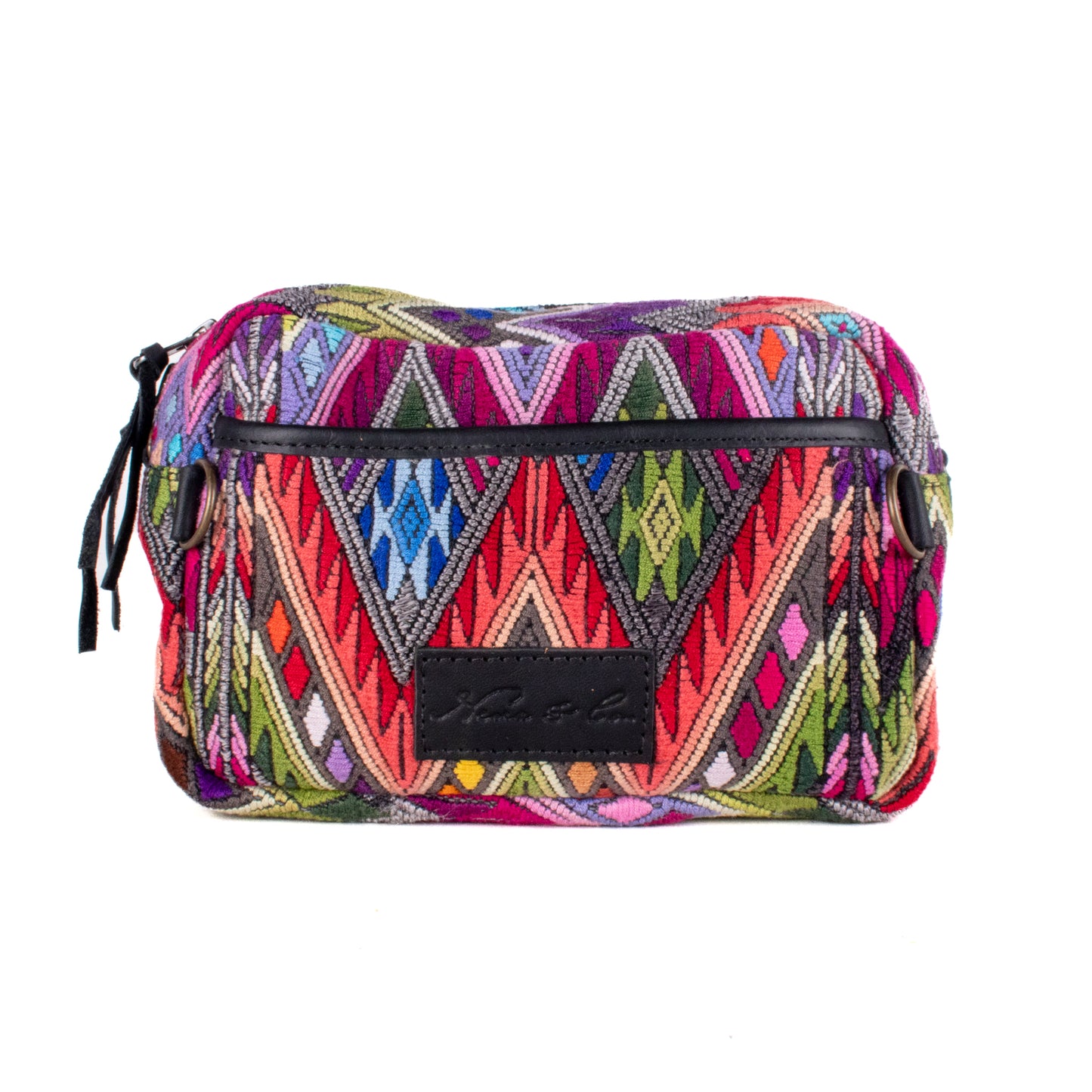 WANDER BAG - OOAK HUIPIL - BLACK - NO. 200590