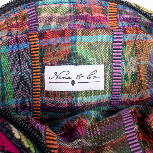 WANDER BAG - OOAK HUIPIL - BLACK - NO. 200590