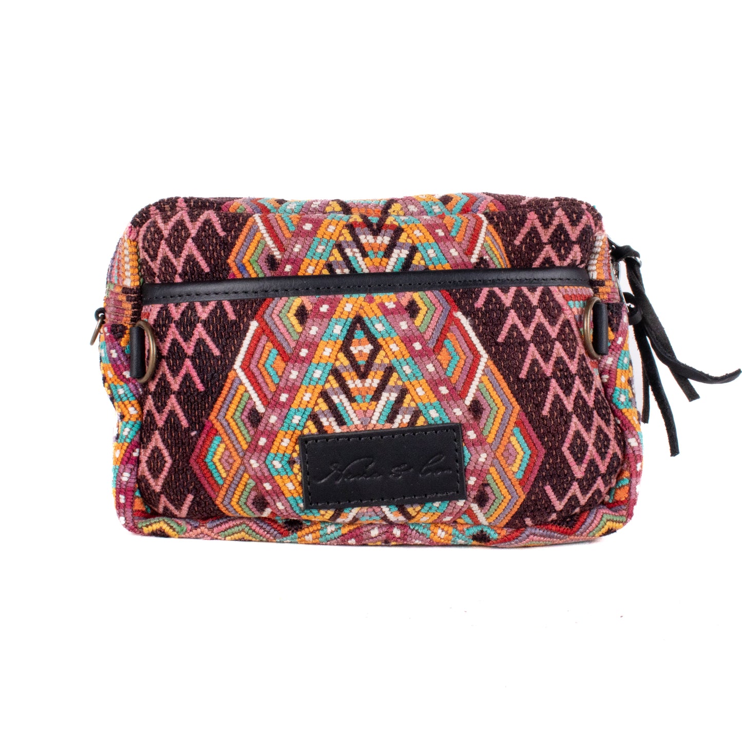 WANDER BAG - OOAK HUIPIL - BLACK - NO. 200591