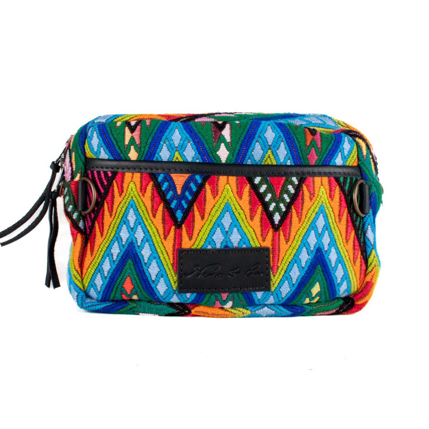 WANDER BAG - OOAK HUIPIL - BLACK - NO. 200592