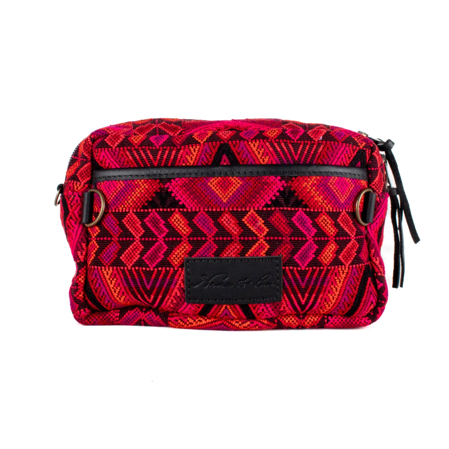 WANDER BAG - OOAK HUIPIL - BLACK - NO. 200593