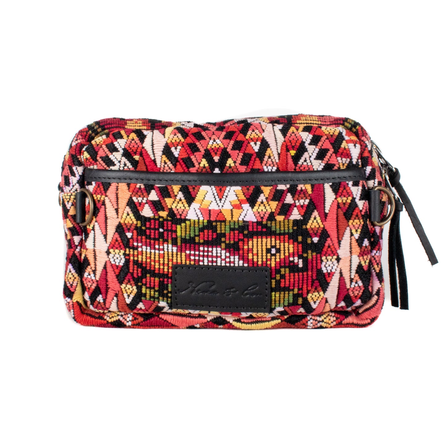 WANDER BAG - OOAK HUIPIL - BLACK - NO. 200595