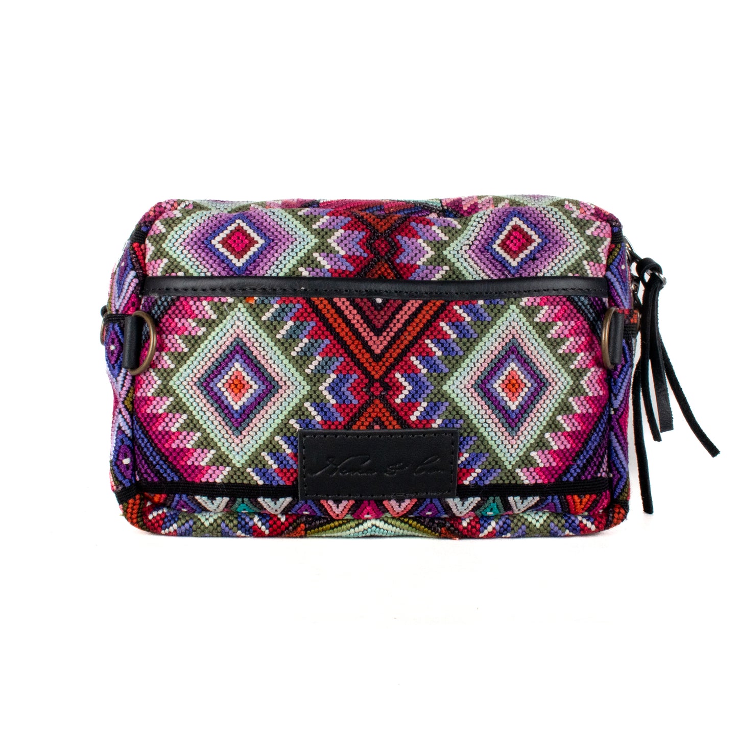 WANDER BAG - OOAK HUIPIL - BLACK - NO. 200596