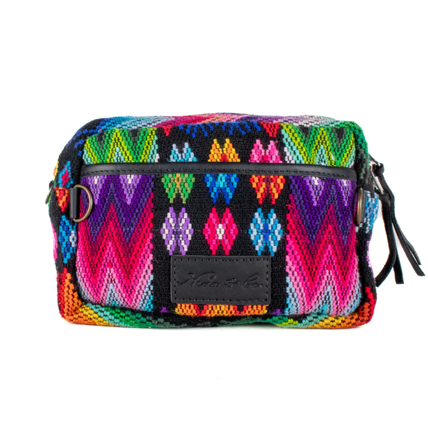 WANDER BAG - OOAK HUIPIL - BLACK - NO. 200597