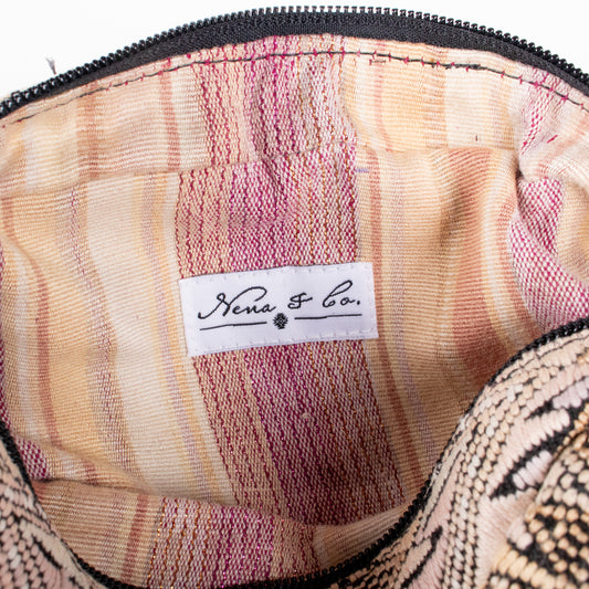 WANDER BAG - OOAK HUIPIL - BLACK - NO. 200599