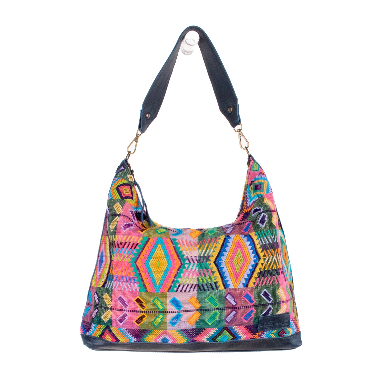 PENELOPE BAG - H&S WHEAT - NAVY - NO. 200642