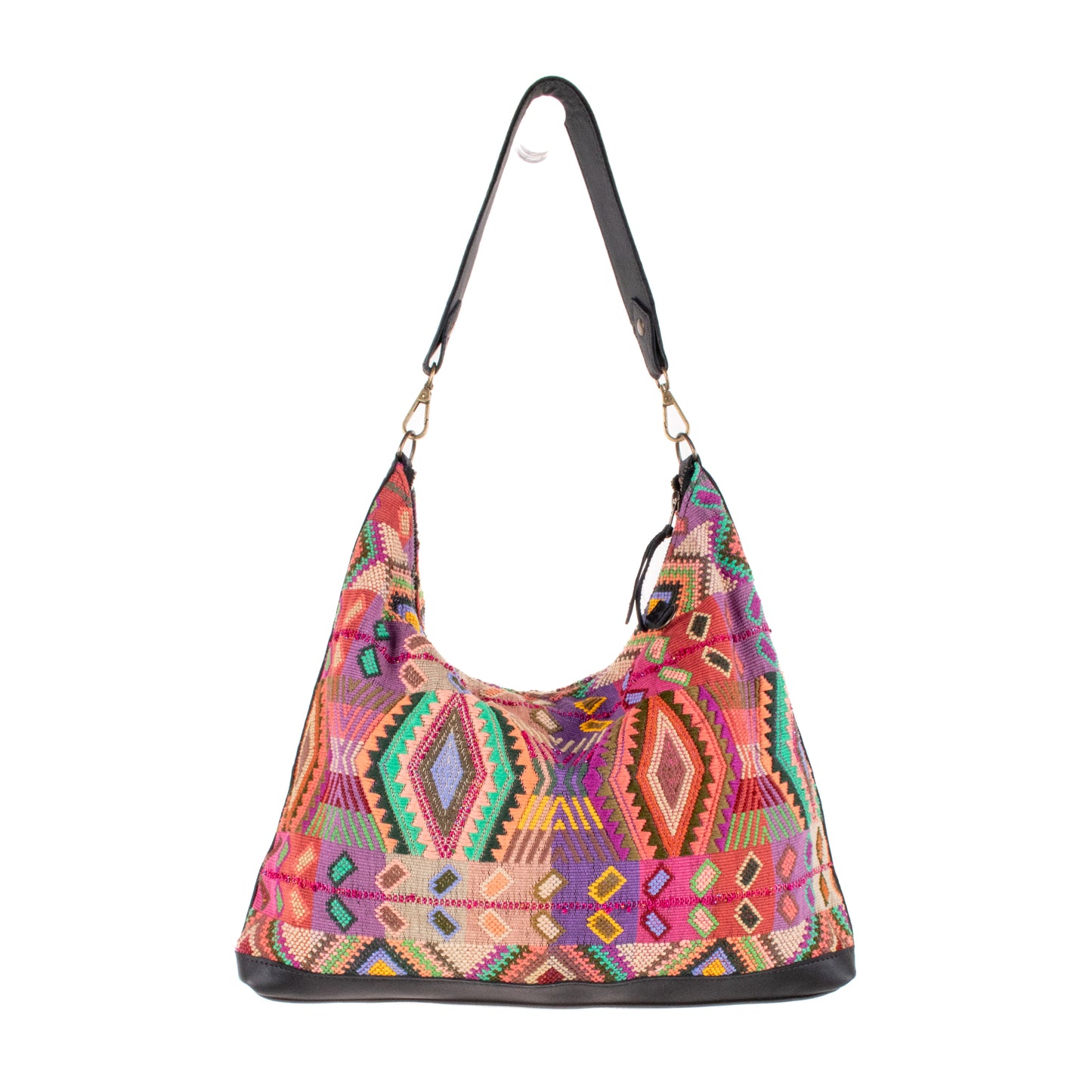 PENELOPE BAG - H&S WHEAT - BLACK - NO. 200645