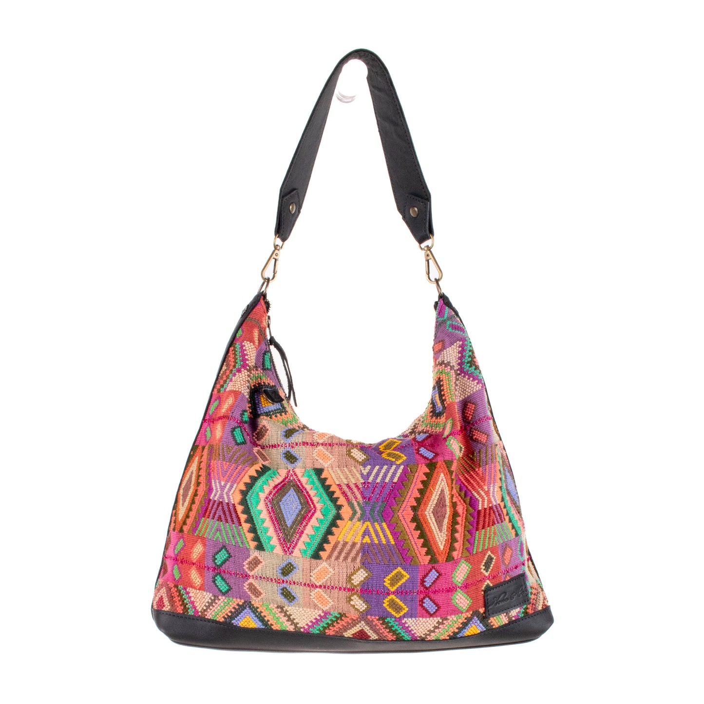 PENELOPE BAG - H&S WHEAT - BLACK - NO. 200645