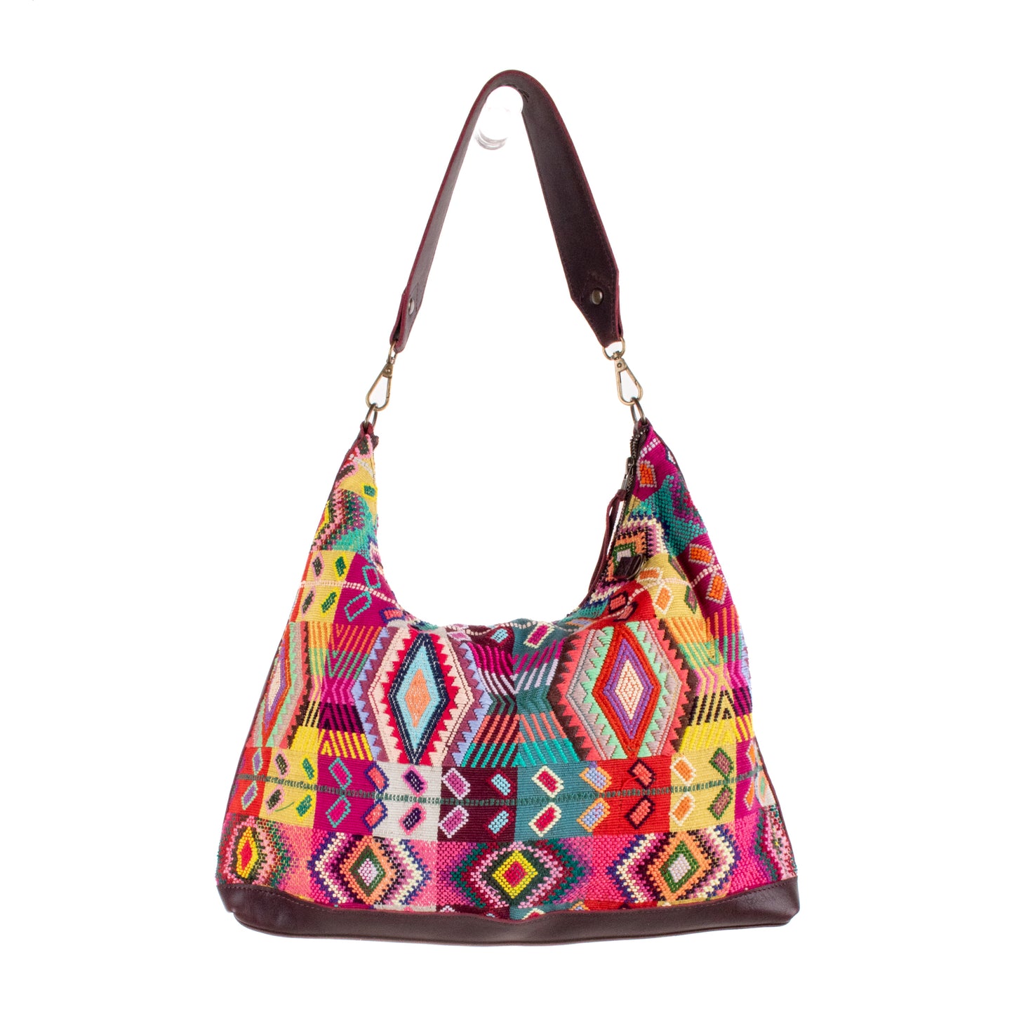 PENELOPE BAG - H&S WHEAT - VINO TINTO - NO. 200646