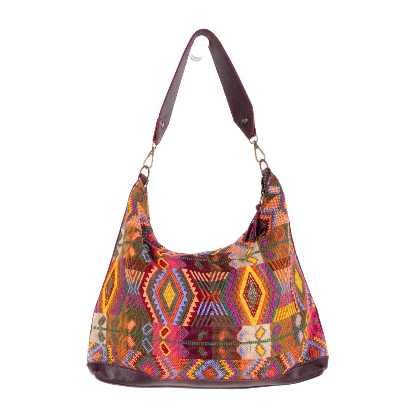 PENELOPE BAG - H&S WHEAT - VINO TINTO - NO. 200647
