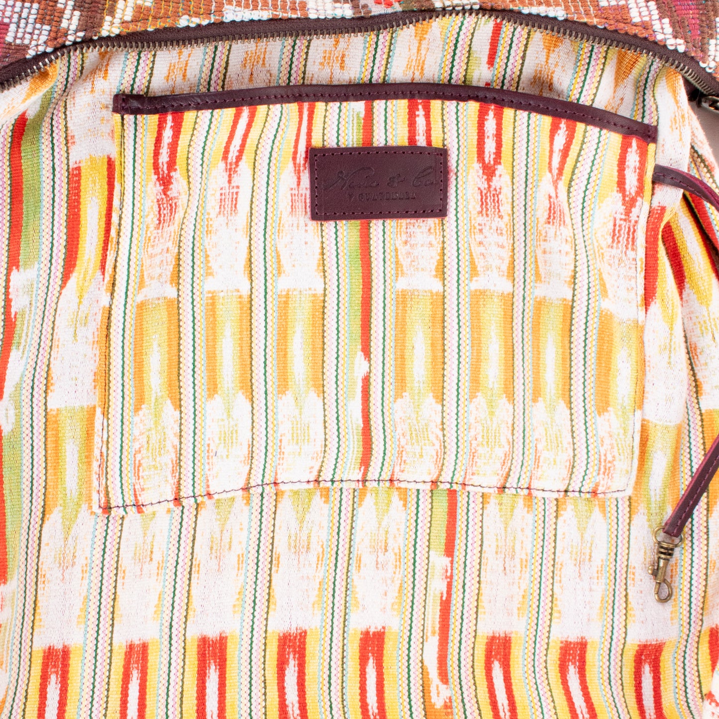 PENELOPE BAG - H&S BUTTERFLY - VINO TINTO - NO. 200655