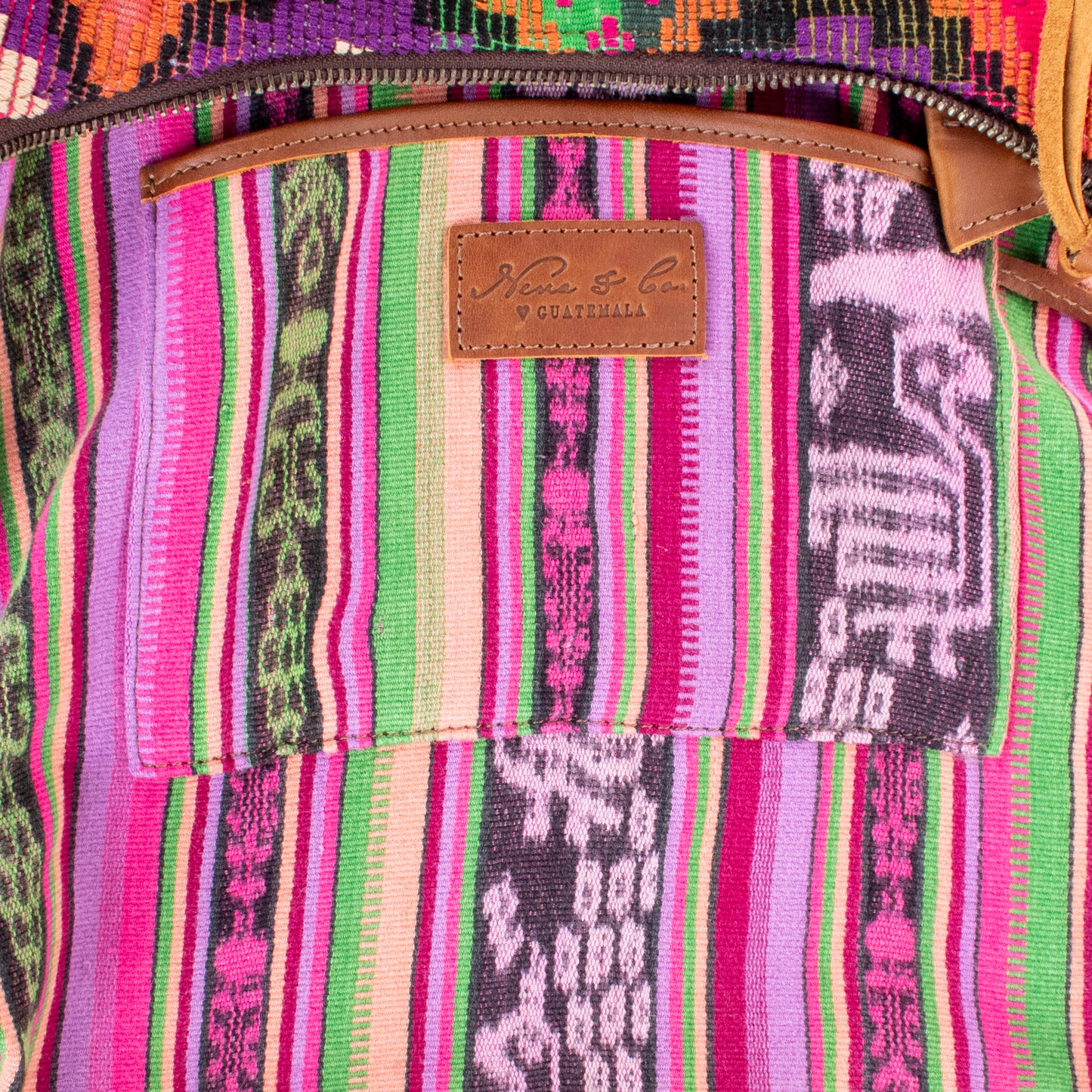 **SHIP WINDOW** SMALL PENELOPE BAG - H&S BUTTERFLY - CAFE - NO. 200660