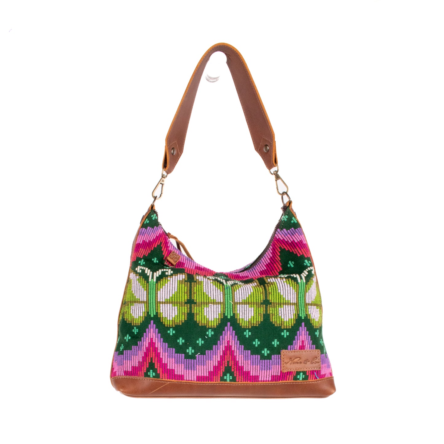 **SHIP WINDOW** SMALL PENELOPE BAG - H&S BUTTERFLY - CAFE - NO. 200661