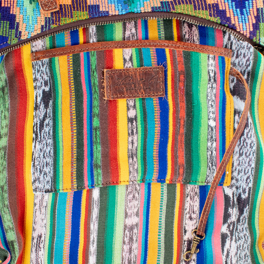 **SHIP WINDOW** SMALL PENELOPE BAG - H&S BUTTERFLY - HONEY - NO. 200663