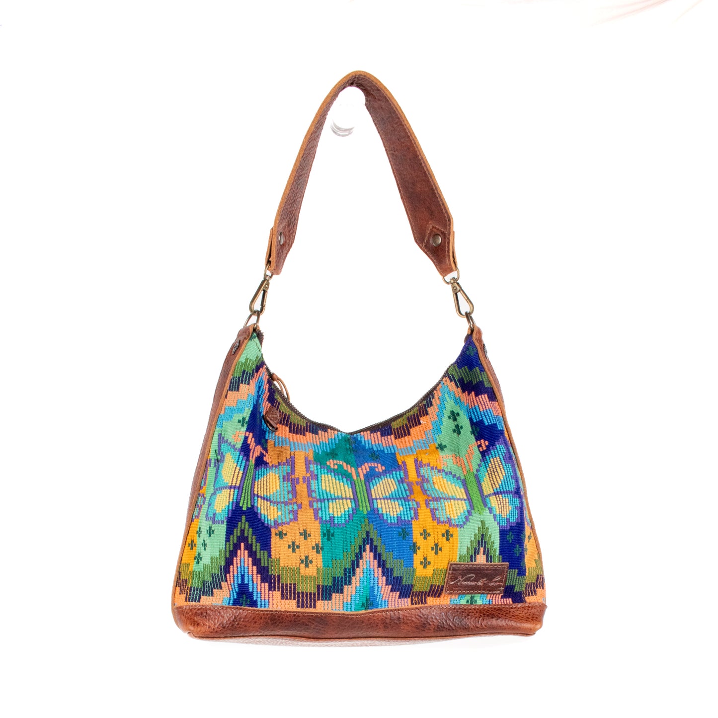 **SHIP WINDOW** SMALL PENELOPE BAG - H&S BUTTERFLY - HONEY - NO. 200663