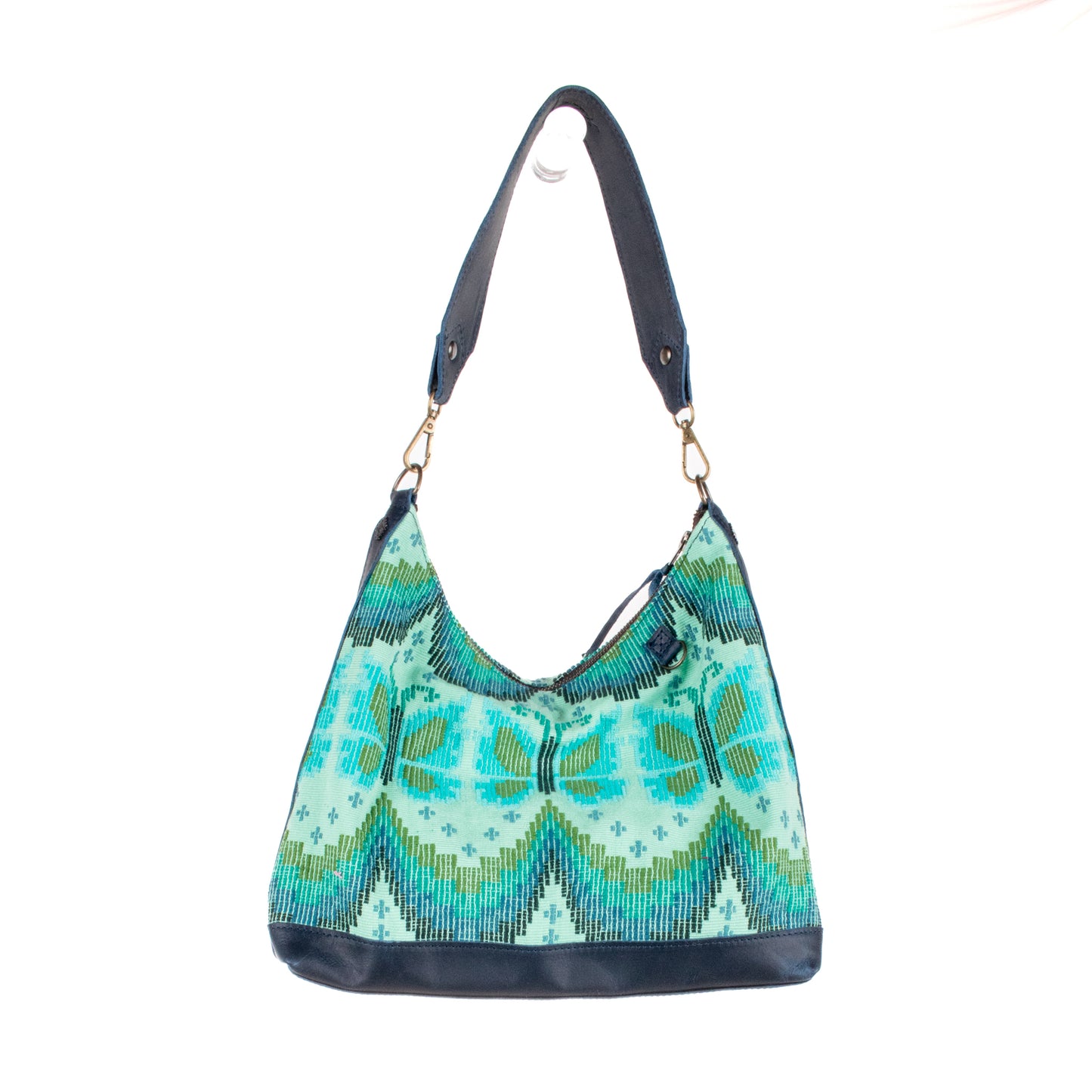 **SHIP WINDOW** SMALL PENELOPE BAG - H&S BUTTERFLY - NAVY - NO. 200665